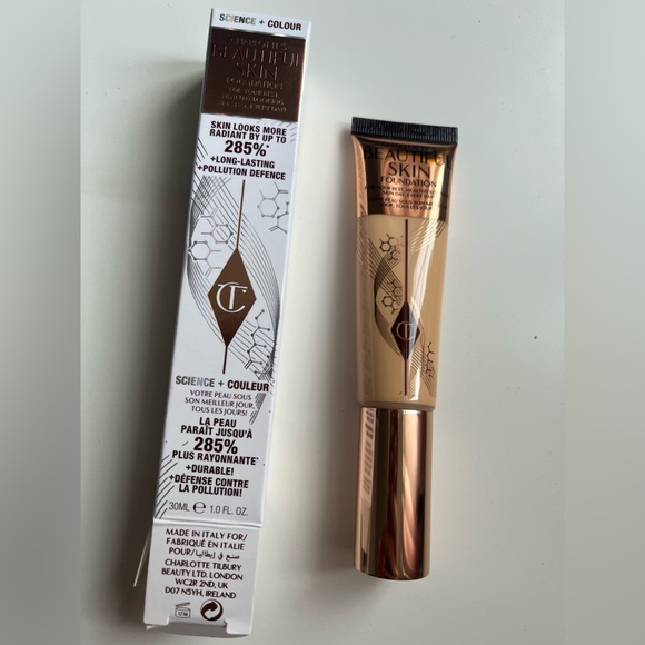 BNWB Charlotte tilbury’s beautiful skin foundation in shade 2warm/chaud. - Picture 2 of 6